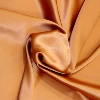Портьерная ткань Black-out однотонный с черной подложкой 5016 C18 золотисто-медный